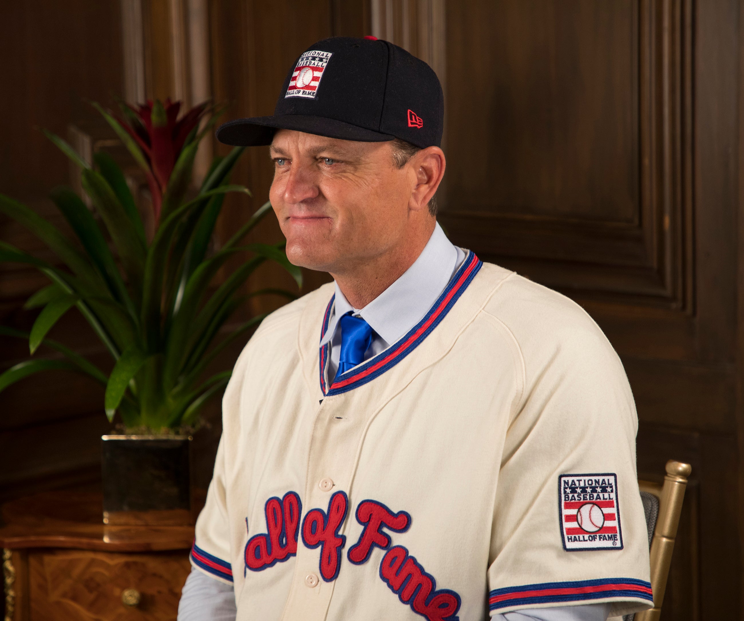 Trevor hoffman hall store of fame jersey